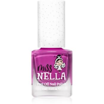 Miss Nella Peel Off Nail Polish lak na nehty pro děti MN04 Little Poppet 4 ml