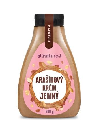 Allnature Arašídový krém jemný 260 g