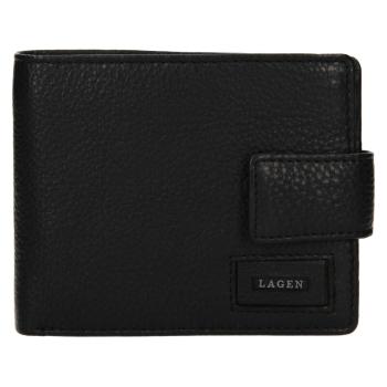 Lagen pánská peněženka kožená LG -10299 Black
