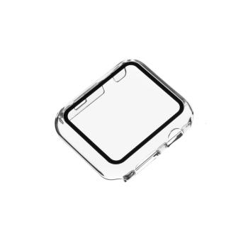 Fixed Ochranné pouzdro Pure s temperovaným sklem pro Apple Watch 44mm čiré