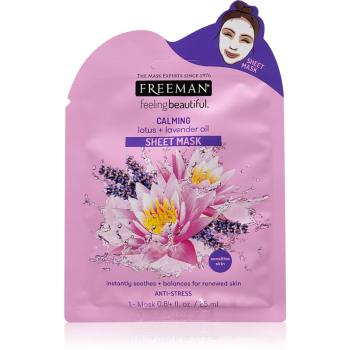 Freeman Feeling Beautiful plátýnková maska se zklidňujícím účinkem 25 ml