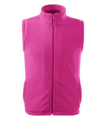 MALFINI Fleecová vesta Next - Světle fuchsiová | XL
