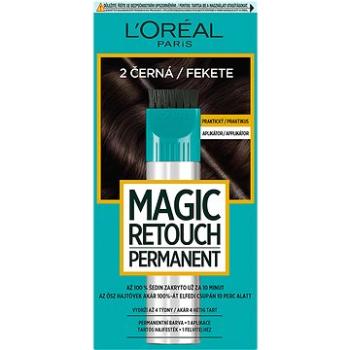 ĽORÉAL PARIS Magic Retouch Permanent 2 Černá (3600524043421)