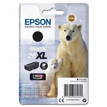 EPSON T2621 (C13T26214012) - originální cartridge, černá, 12,2ml