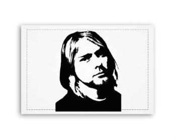 Fotoobraz 90x60 cm střední  Kurt Cobain