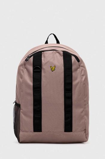 Batoh Lyle & Scott pánský, růžová barva, velký, hladký