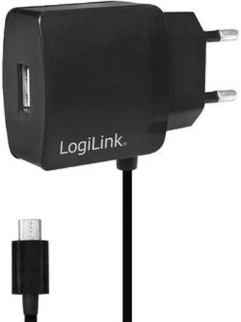 USB nabíječka LogiLink PA0146, nabíjecí proud 2000 mA, černá