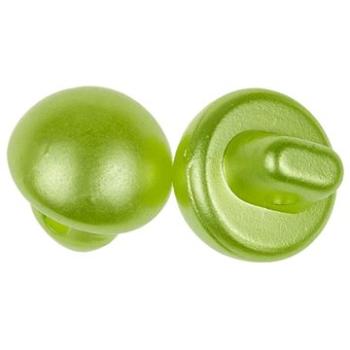 Bellatex s.r.o. G - Knoflík 10mm pecka perleťová zelená 10ks (9191)