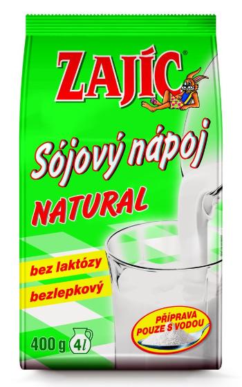 Zajíc Sójový nápoj NATURAL sáček 400 g