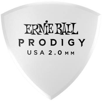 Ernie Ball Prodigy Picks 2.0 White Large Shield