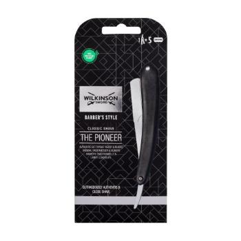 Wilkinson Sword Barber´s Style Cut Throat Razor holicí strojek holicí břitva 1 ks + břity 5 ks pro muže