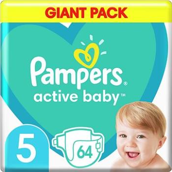 PAMPERS Active Baby vel. 5 (64 ks) 11–16 kg (8001090949974)