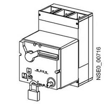 Motorový pohon Siemens 3VL9400-3MN00 (š x v x h) 140 x 160 x 160 mm 1 ks