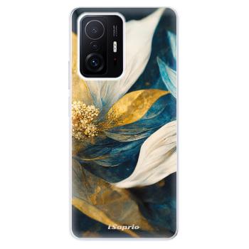 Odolné silikonové pouzdro iSaprio - Gold Petals - Xiaomi 11T / 11T Pro