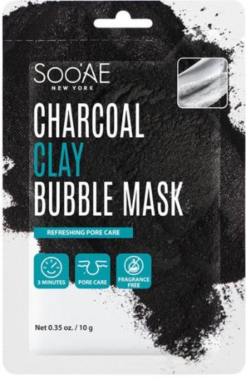 Soo'AE Bublinková maska z uhlí a jílu 10 g