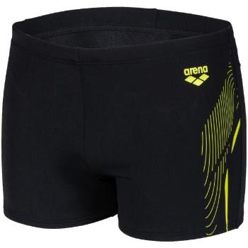 Arena SWIM SHORT GRAPHIC Pánské nohavičkové plavky, černá, velikost