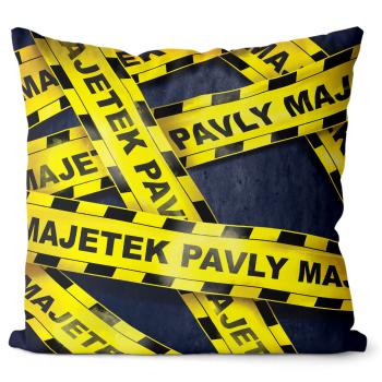 Polštář Majetek + jméno – ženská jména (Velikost: 55 x 55 cm, Jméno: Pavla)