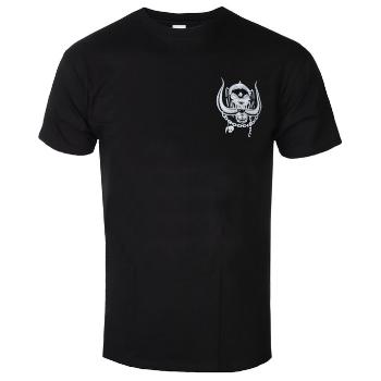 Tričko metal ROCK OFF Motörhead Logo černá XL