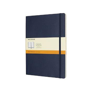 Zápisník Moleskine VÝBĚR BAREV - měkké desky - XL, linkovaný 1331/11292 - Zápisník Moleskine - měkké desky modrý