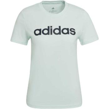 adidas LIN T Dámské tričko, světle zelená, velikost S