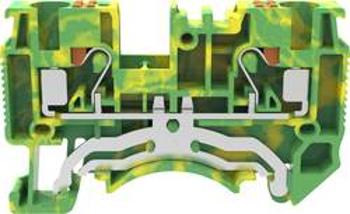 Svorka ochranného vodiče pružinové připojení Degson DS4-PE-01P-1C-00-A(H), zelená, žlutá, 1 ks