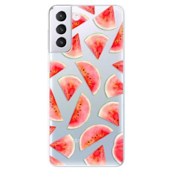 Odolné silikonové pouzdro iSaprio - Melon Pattern 02 - Samsung Galaxy S21+