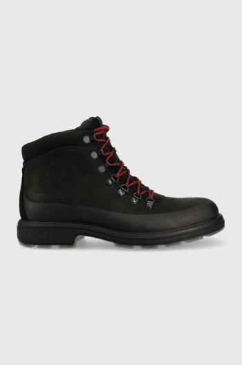 Semišové boty UGG M Biltmore Hiker pánské, černá barva