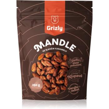 Grizly Mandle ve slaném karamelu ořechy v polevě 250 g