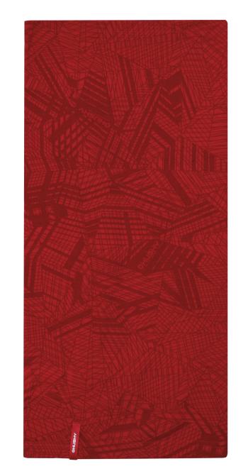 Husky Multifunkční merino šátek Merbufe červená Velikost: OneSize