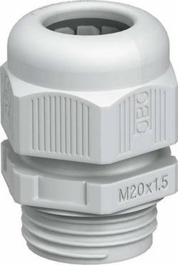 Kabelová průchodka OBO Bettermann V-TEC VM25 SGR 2022849 plast, PA, délka závitu 10 mm, 1 ks