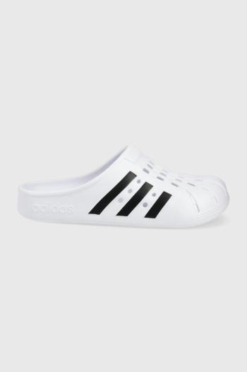 Pantofle adidas FY8970 pánské, bílá barva