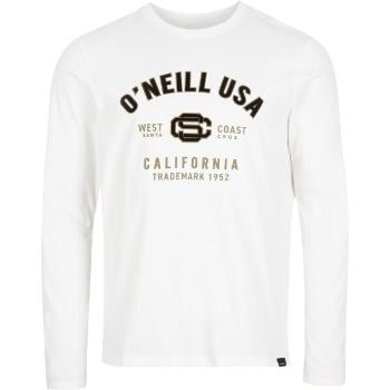 O'Neill STATE L/SLV T-SHIRT Pánské triko s dlouhým rukávem, bílá, velikost M