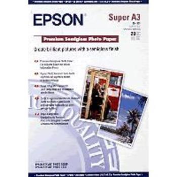 EPSON Paper A3 - Premium Semigloss Photo Paper, DIN A3+, 250g/m2, 20 Sheets, C13S041328