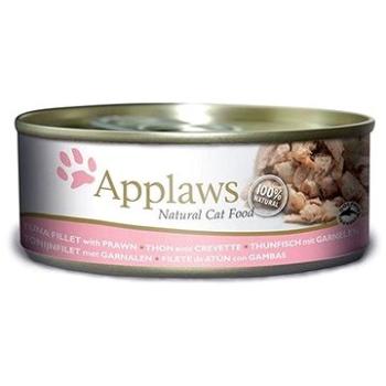 Applaws konzerva Cat tuňák a krevety 156 g (5060122490238)