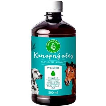 Zelená země Konopný olej 500ml (8594183381985)