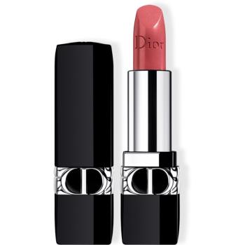 DIOR Rouge Dior dlouhotrvající rtěnka plnitelná odstín 458 Paris Satin 3,5 g