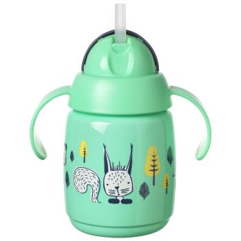 Tommee Tippee Netekoucí hrnek Superstar s brčkem 6m+ 300 ml Green 1 ks