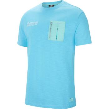 Nike FCB M NSW ME TOP SS Pánské tričko, světle modrá, velikost S