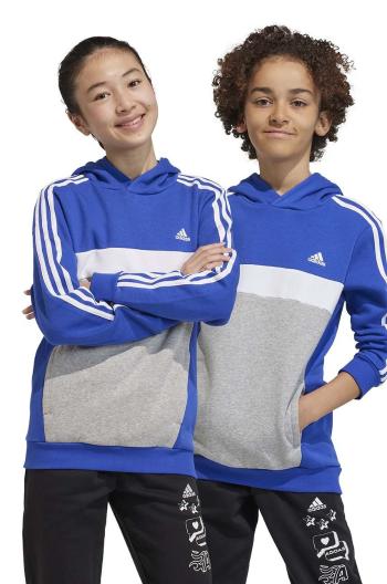 Dětská mikina adidas s kapucí, vzorovaná