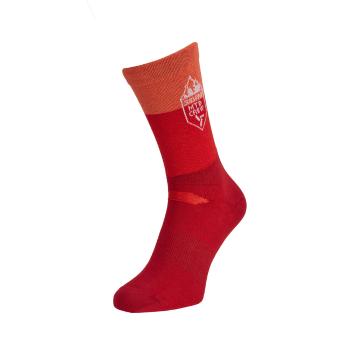 Cyklistické ponožky Silvini  Ferugi UA1644 merlot-orange Velikost: 42-44