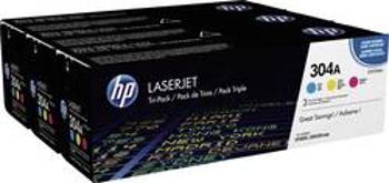 HP toner 304A CF372AM originál azurová, purppurová, žlutá 2800 Seiten