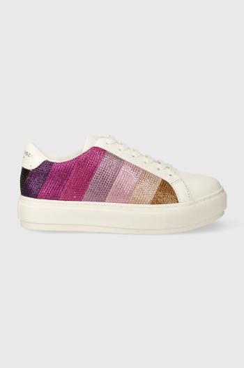 Sneakers boty Kurt Geiger London Laney Stripe Crystal 9354557109