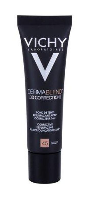 Vichy Korekční vyhlazující 3D make-up SPF 25 16H Dermablend (3D Corection) 30 ml 45 Gold, 30ml