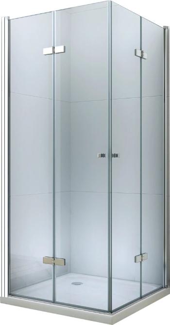 MEXEN/S LIMA sprchový kout 100x100 cm, transparent, chrom 856-100-100-02-00