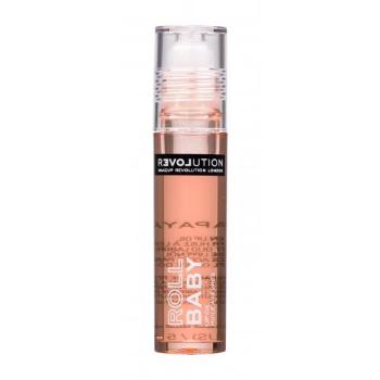 Revolution Relove Baby Roll Lip Oil 5 ml olej na rty pro ženy Papaya