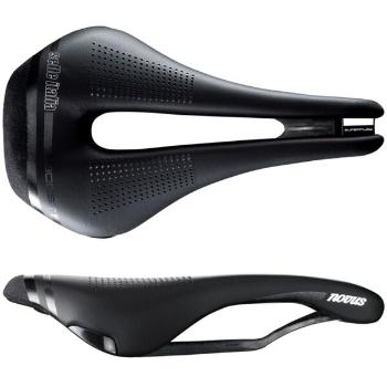 Selle Italia NOVUS Boost EVO Gravel TM Superflow L Cyklistické sedlo, černá, velikost