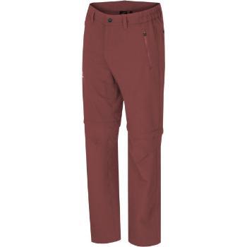 Hannah STRETCH Pánské odepínatelné kalhoty, červená, velikost S