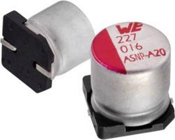 Elektrolytický kondenzátor Würth Elektronik WCAP-AS5H 865230357008, SMD, 470 µF, 16 V, 20 %, 1 ks