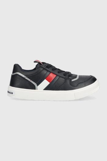 Dětské sneakers boty Tommy Hilfiger tmavomodrá barva