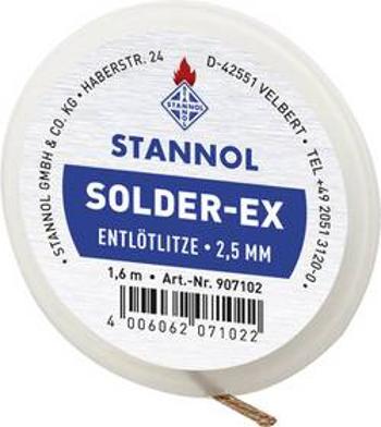 Odpájecí lanko Stannol Solder, délka 1.6 m, šířka 1 mm